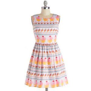 Modcloth Bea & Dot Cupcake Dress Size S